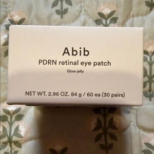 PDRN Retinal Eye Patch Glow Jelly — White